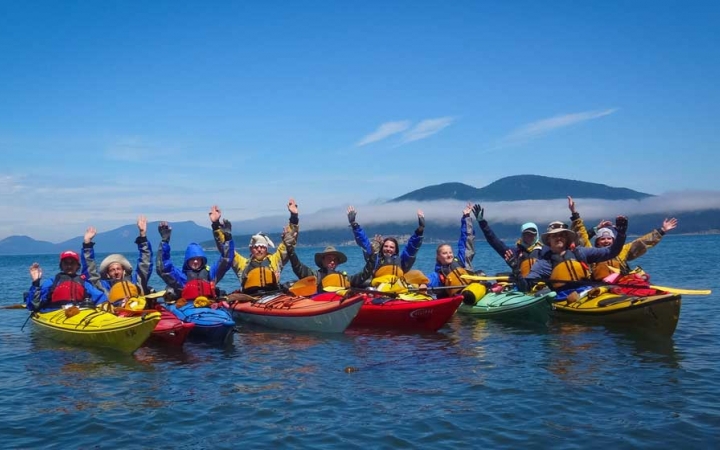 sea kayak adventures for teens